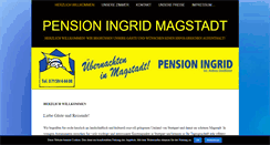Desktop Screenshot of pension-ingrid-magstadt.de